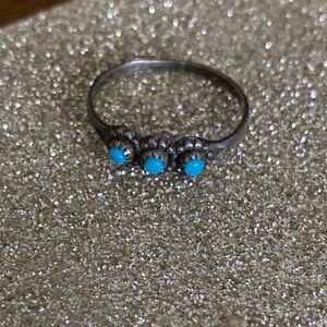 Turquoise ring | sterling silver |